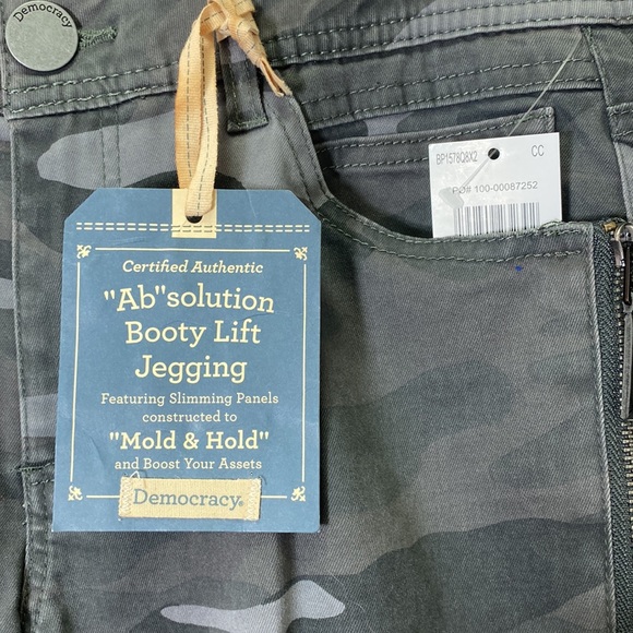 #19 Democracy Camo Pant Booty Lift Jegging CC - Picture 5 of 8